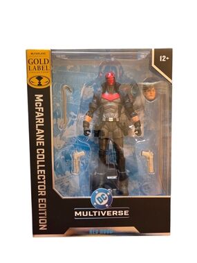 McFarlane DC Multiverse Red Hood Action Figure - Black & Red SdCc Exclusive